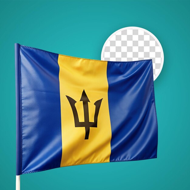 PSD latijnse vlag illustratie