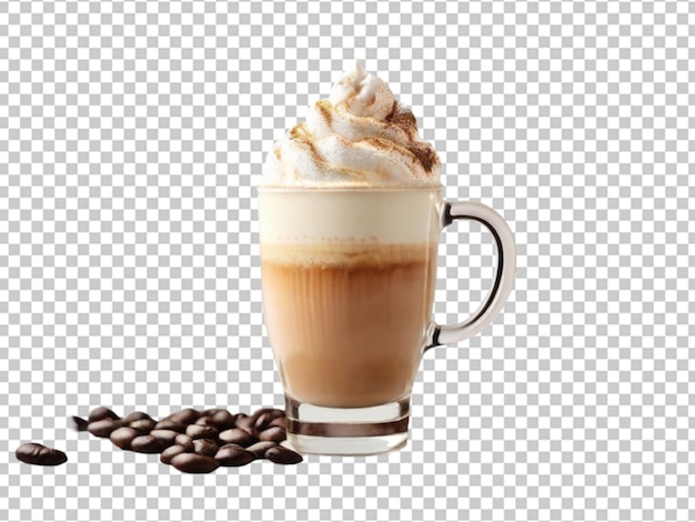 PSD ラテコーヒー png