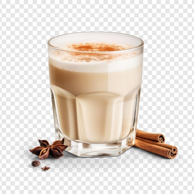 PSD latte macchiato op transparantieachtergrond psd