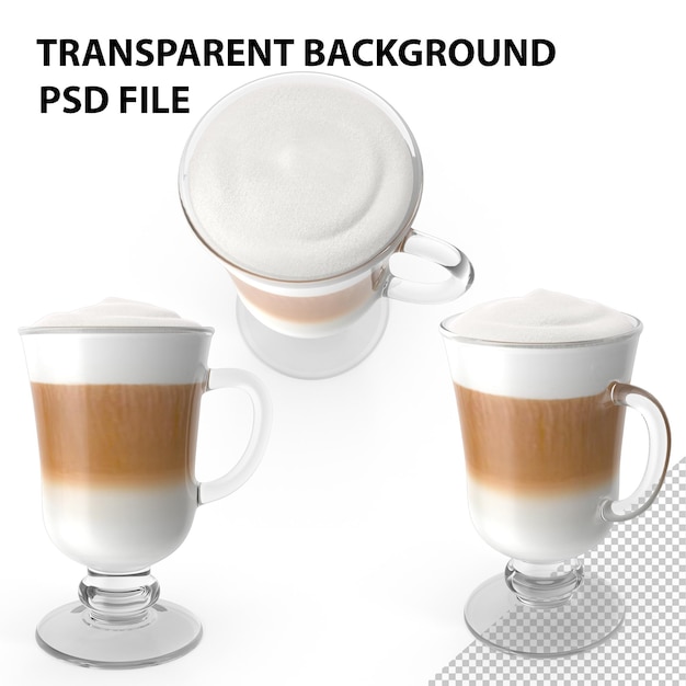 PSD latte png