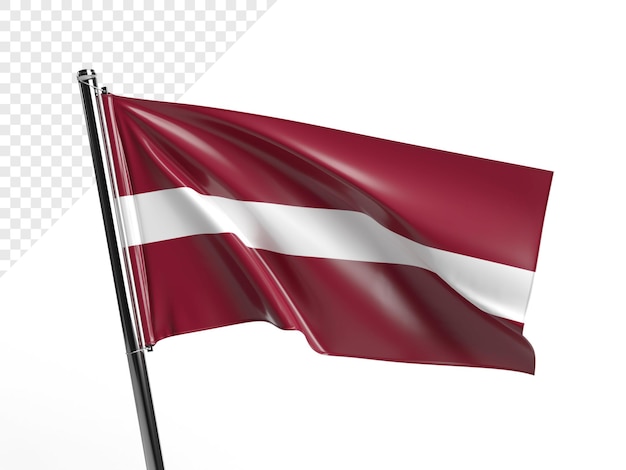 PSD latvia flag