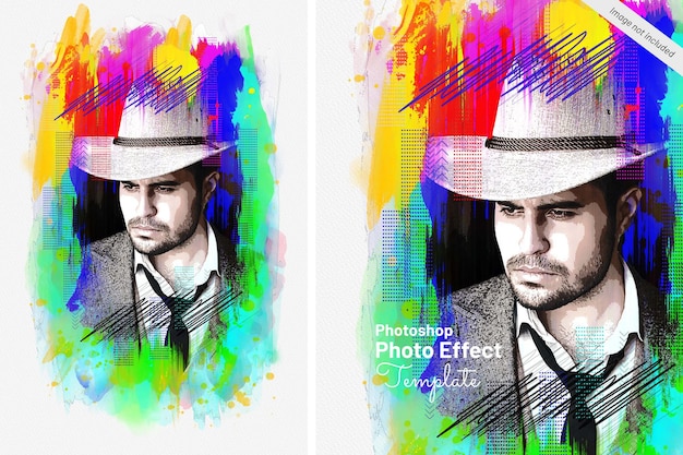 Łatwy Kolorowy Efekt Malowania Akwarelą W Programie Photoshop