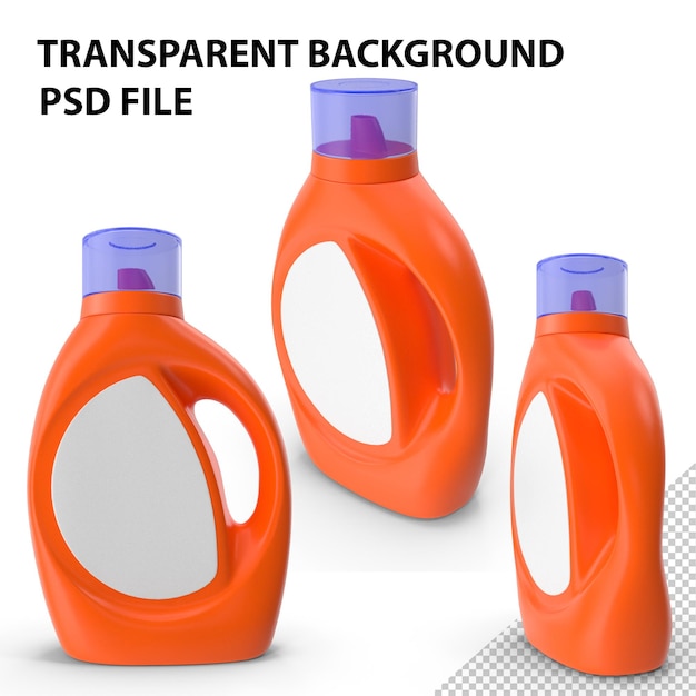 PSD laundry detergent png