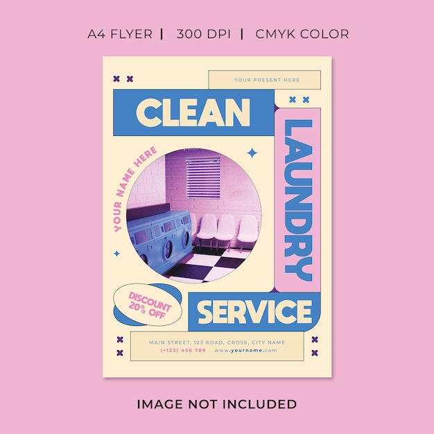 Laundry Service Flyer