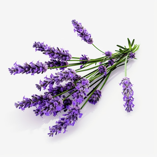 PSD lavender flowers