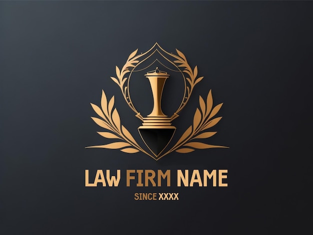 Логотип юридической фирмы psd