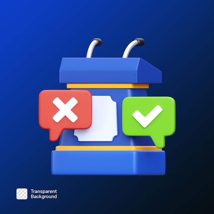 PSD law and justice 3d icon illustration png template