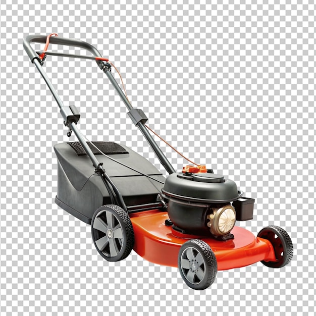 PSD lawnmower transparent background