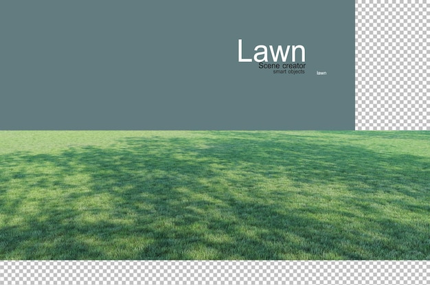 Lawns and tree walls in many forms.