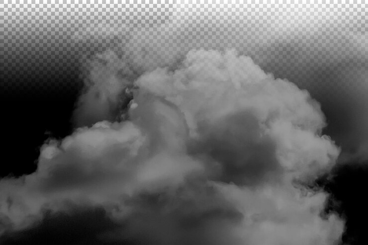 PSD layered cloud fog and smoke visuals