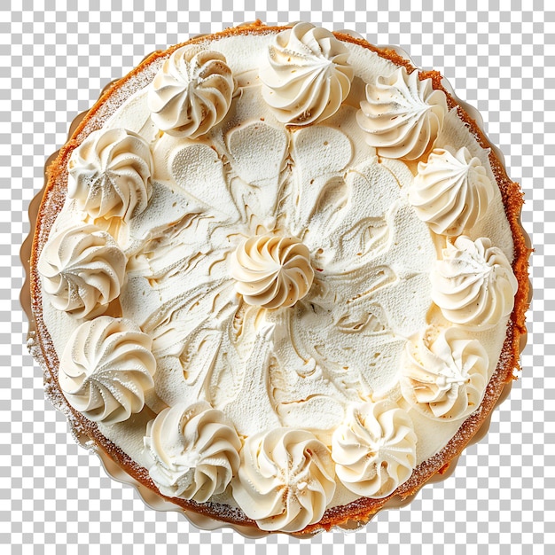 PSD le tresches cake png z przezroczystym tłem