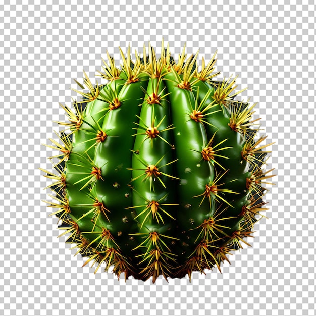 PSD Лист кактуса opuntia ficus indica, выделенный на белом