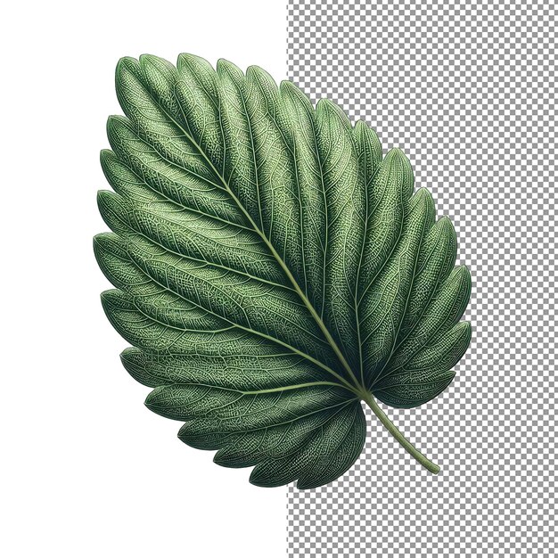 PSD leafy dreams isolated beauty on a transparent background