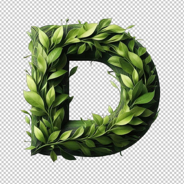 PSD leafy script masterpiece png