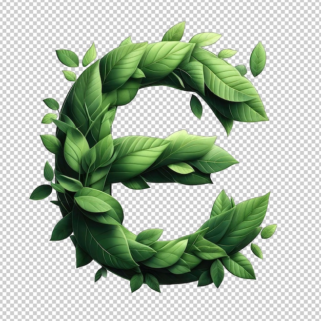 Leafy writing with flow png