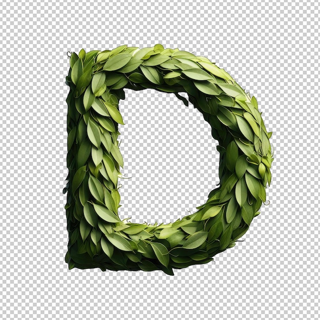 Leafy writing with flow png