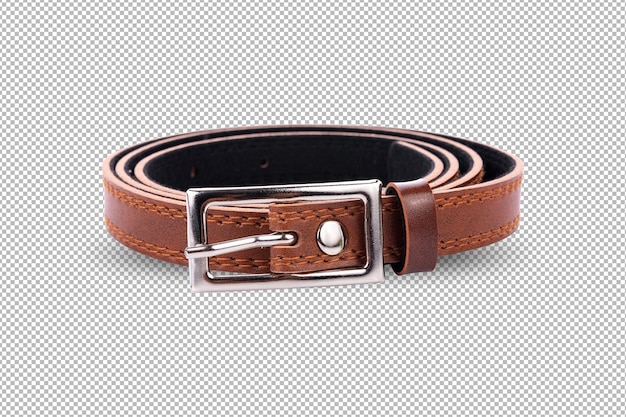 leather belt isolated