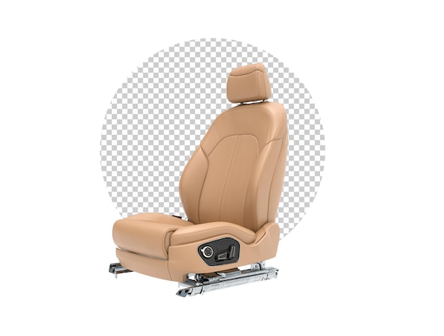 PSD leather car seat