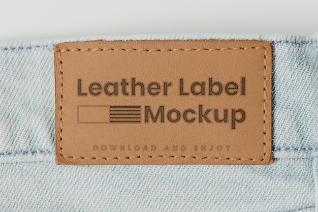 Leather Mock up PSD