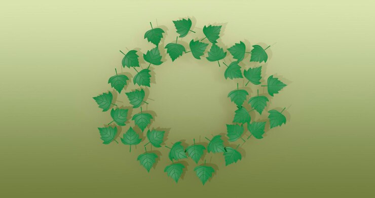 PSD leaves background