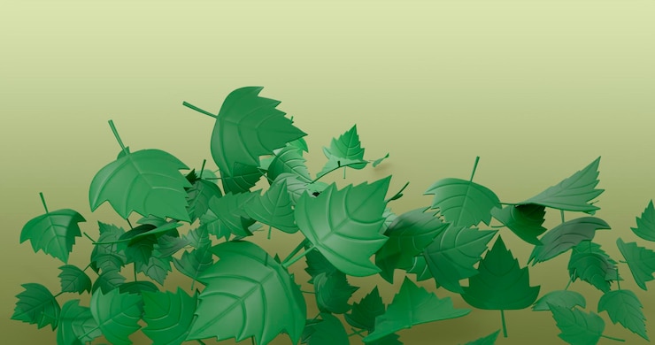 PSD leaves background