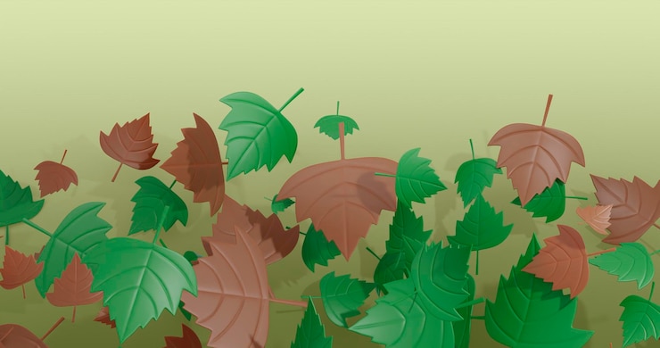 PSD leaves background