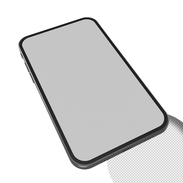 Leeg scherm telefoon