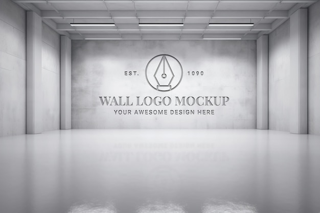 Leegte ruimte onroerend goed mockup