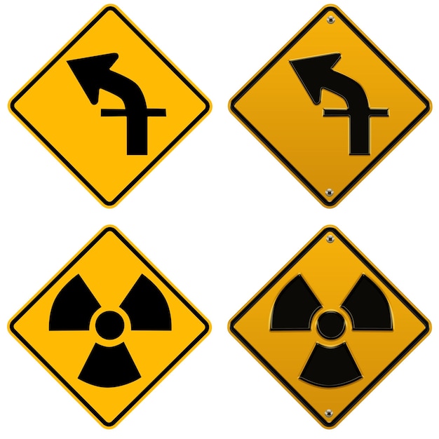 Left and Chemical Warning