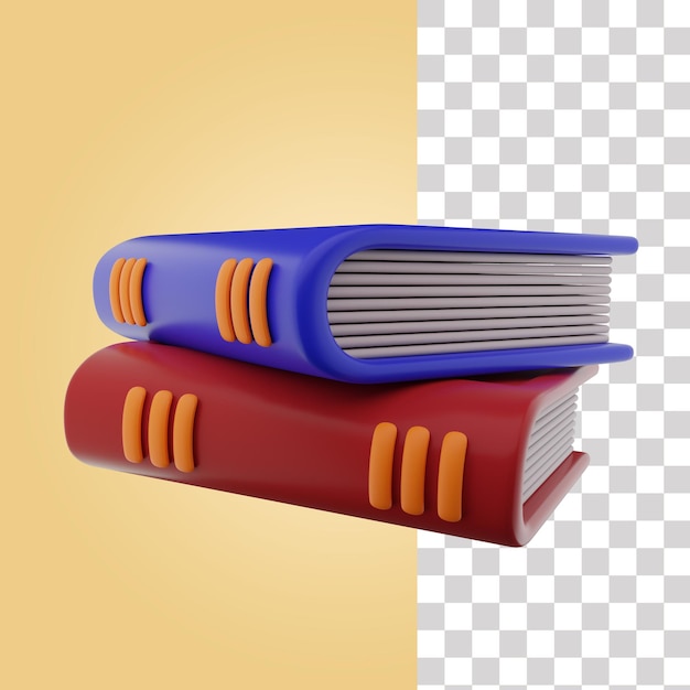 Icona del libro legale 3d