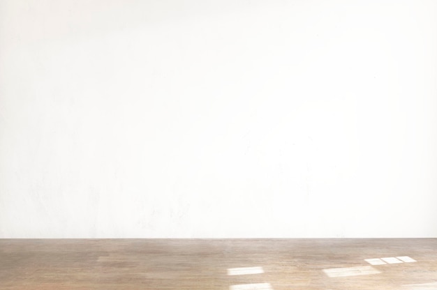 Lege kamer muur mockup psd minimaal interieur