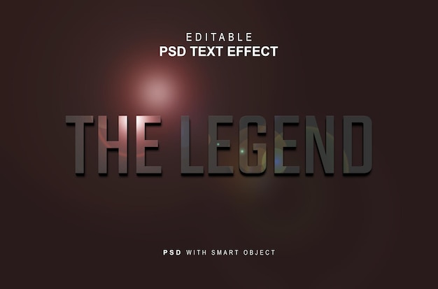 The legend-text-effect