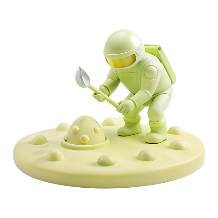 PSD a lego man with a knife and a helmet on it