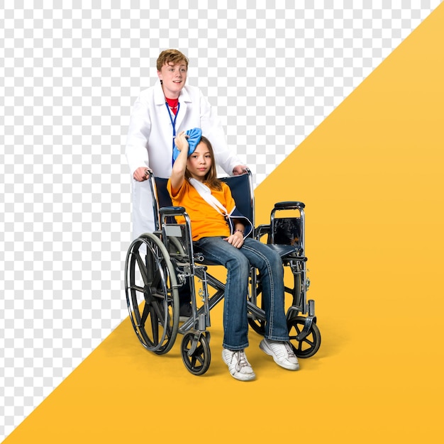 lekarz z pacjentem