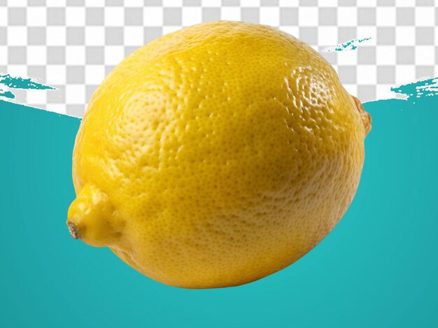 PSD lemon fruit