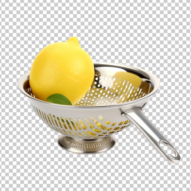 Lemon isolated fruits on transparent background