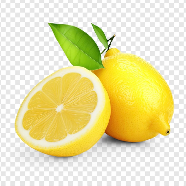 Lemon isolated on transparency background psd