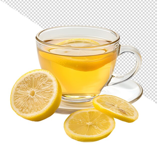 PSD lemon tea png