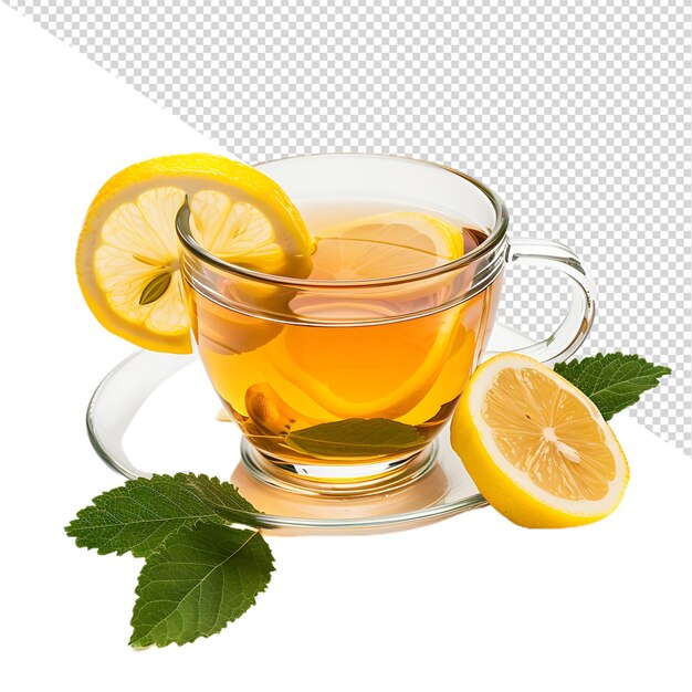 PSD lemon tea png