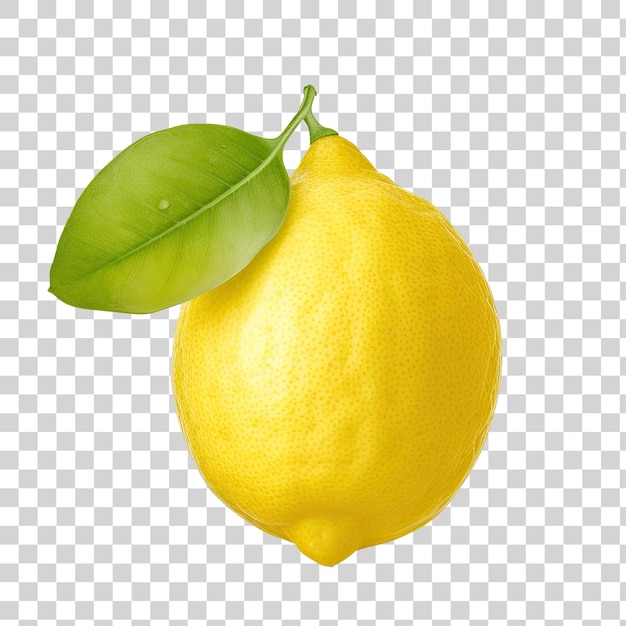 PSD lemon on transparent background png clipart