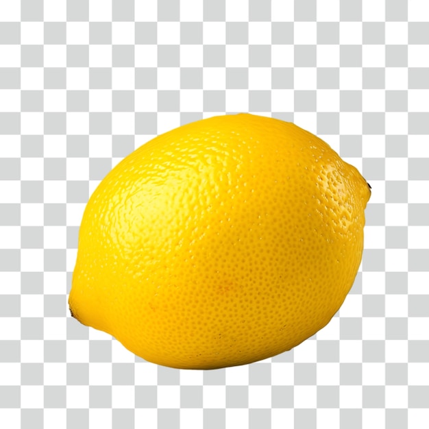 PSD lemon transparent background
