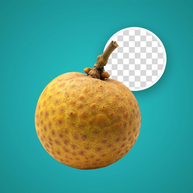 PSD lemon on transparent background