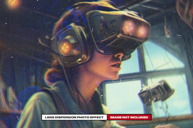 lens dispersion photo effect