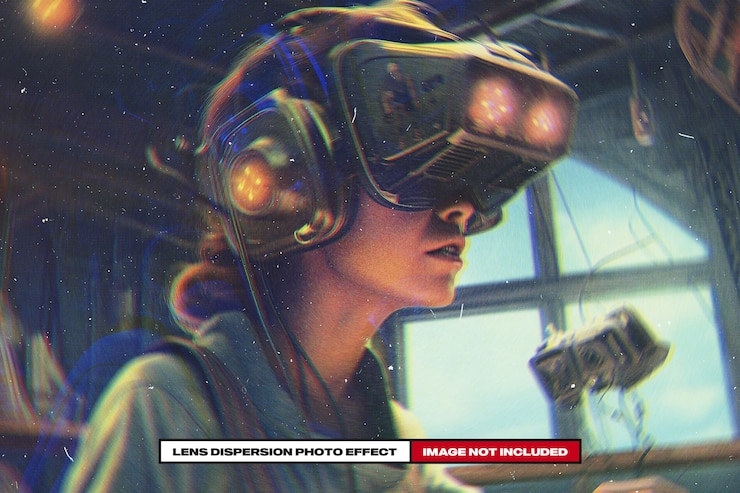 PSD lens dispersion photo effect