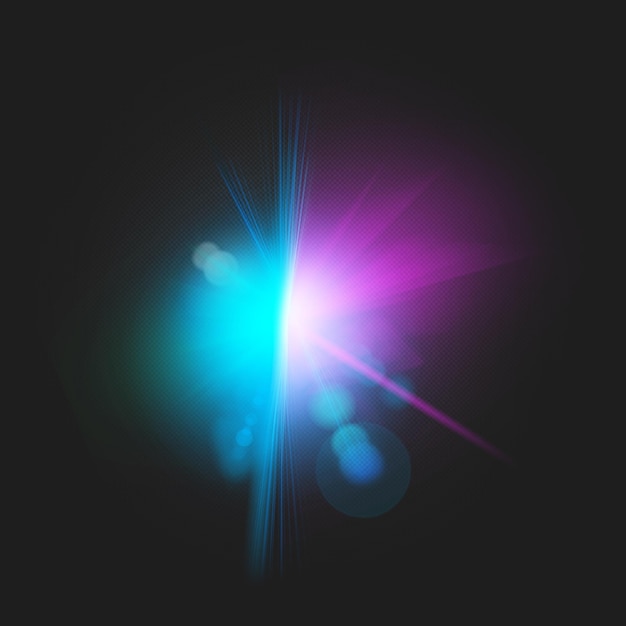 Lens flare Light effects