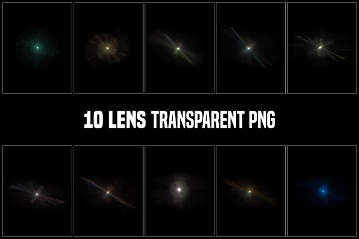 PSD lens transparent collection