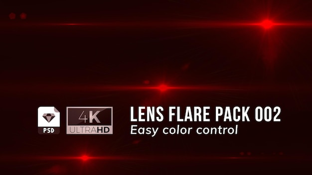 PSD lensflare pack 002