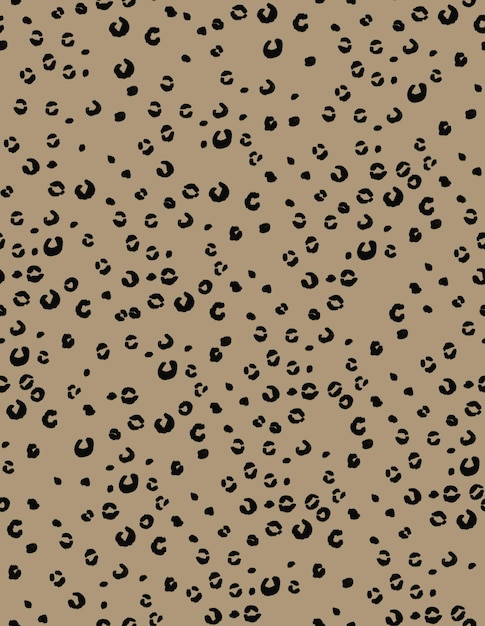Leopardpatroon Waterverf achtergrond