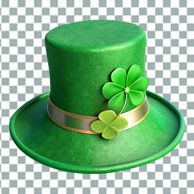 Cappello di leprechaun con trifoglio