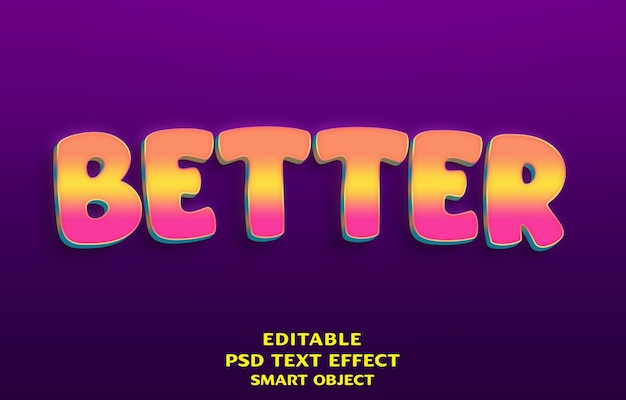 Lepszy projekt efektu tekstu 3D
